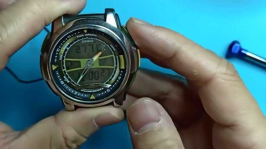 翻新卡西欧casioaqf100双显电子表